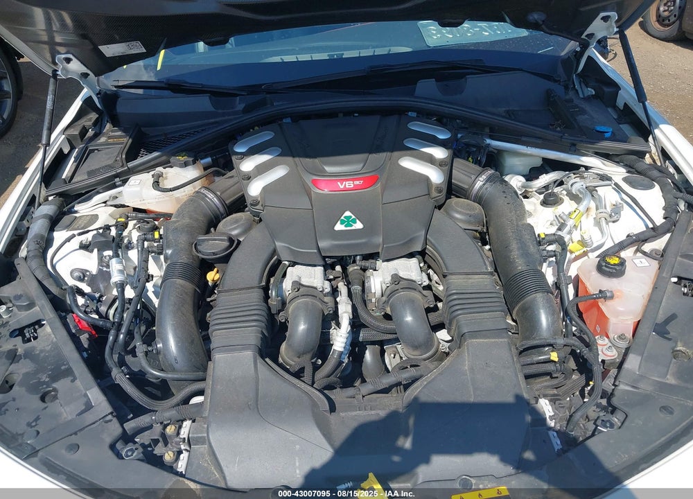 2017 ALFA ROMEO GIULIA QUADRIFOGLIO RWD VIN: ZARFAEAVXH7560583