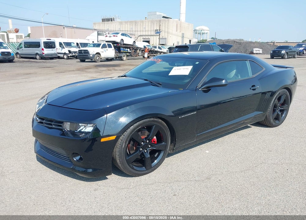2014 CHEVROLET CAMARO VIN: 2G1FB1E37E9123555