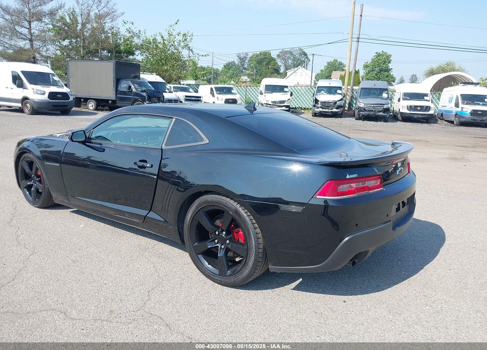 2014 CHEVROLET CAMARO VIN: 2G1FB1E37E9123555