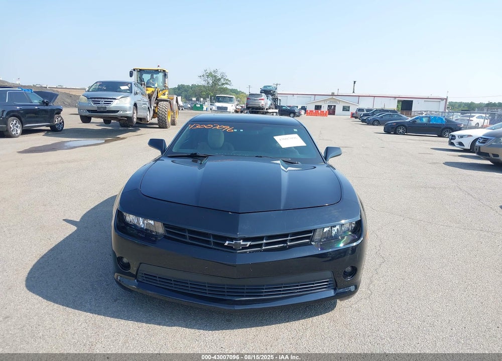 2014 CHEVROLET CAMARO VIN: 2G1FB1E37E9123555
