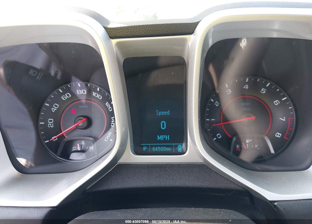 2014 CHEVROLET CAMARO VIN: 2G1FB1E37E9123555