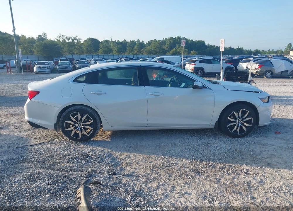 2016 CHEVROLET MALIBU VIN: 1G1ZE5ST3GF185156
