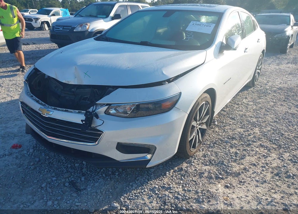 2016 CHEVROLET MALIBU VIN: 1G1ZE5ST3GF185156
