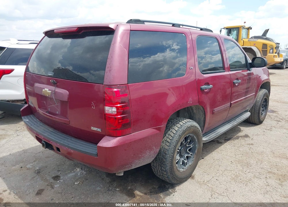 2007 CHEVROLET TAHOE VIN: 1GNFC13067R295847