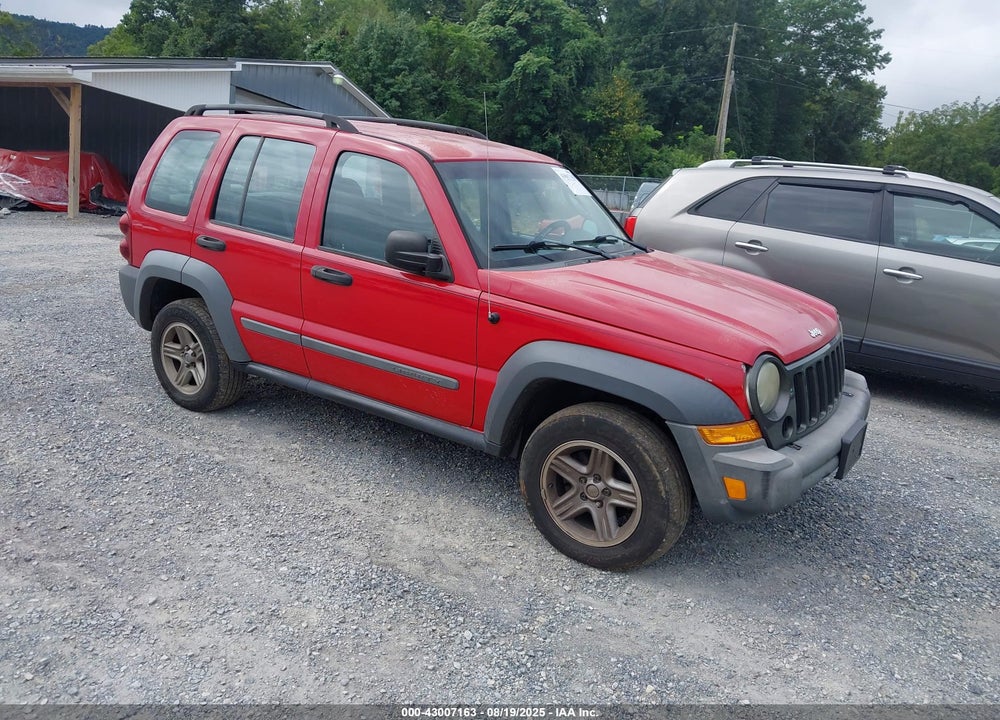 2005 JEEP LIBERTY SPORT VIN: 1J4GL48K95W501910