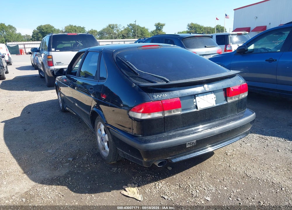 2000 SAAB 9-3 SE VIN: YS3DF58K5Y2015072