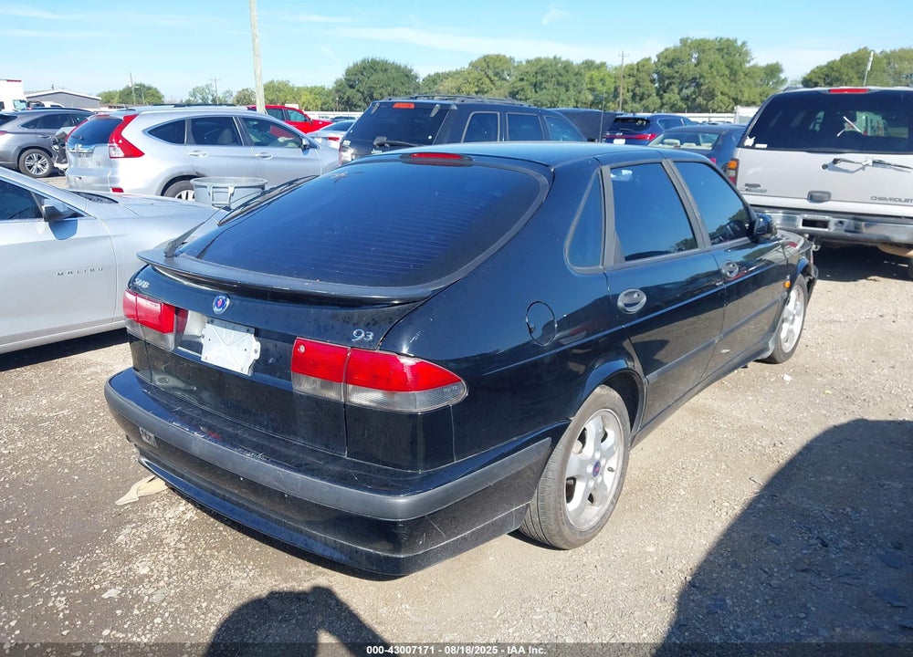 2000 SAAB 9-3 SE VIN: YS3DF58K5Y2015072