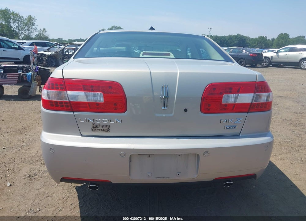 2009 LINCOLN MKZ VIN: 3LNHM28T89R626289