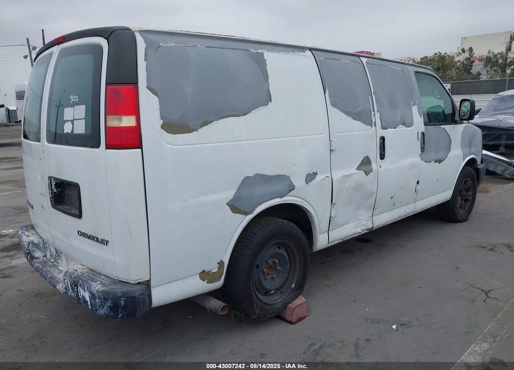 2006 CHEVROLET EXPRESS WORK VAN VIN: 1GCFG15X761213046