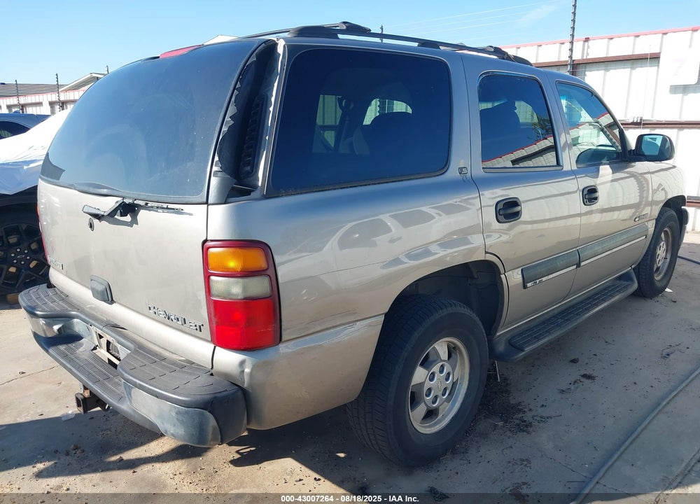 2001 CHEVROLET TAHOE LS VIN: 1GNEC13T91R213297
