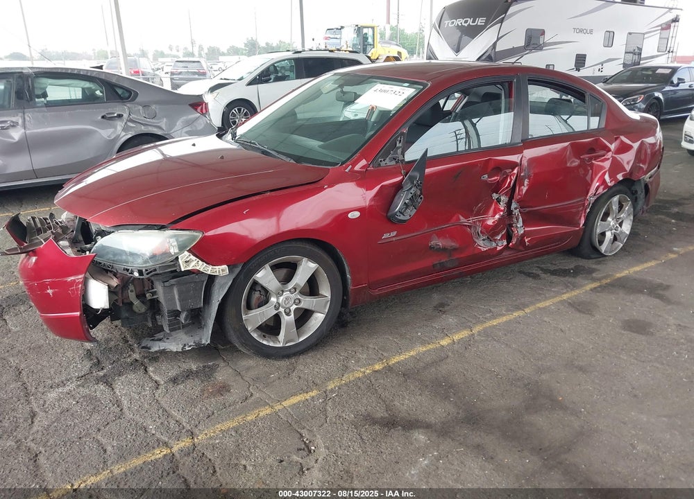 2006 MAZDA 3 VIN: JM1BK324961544116