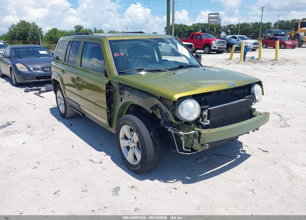 2012 JEEP PATRIOT SPORT VIN: 1C4NJPBB8CD557049
