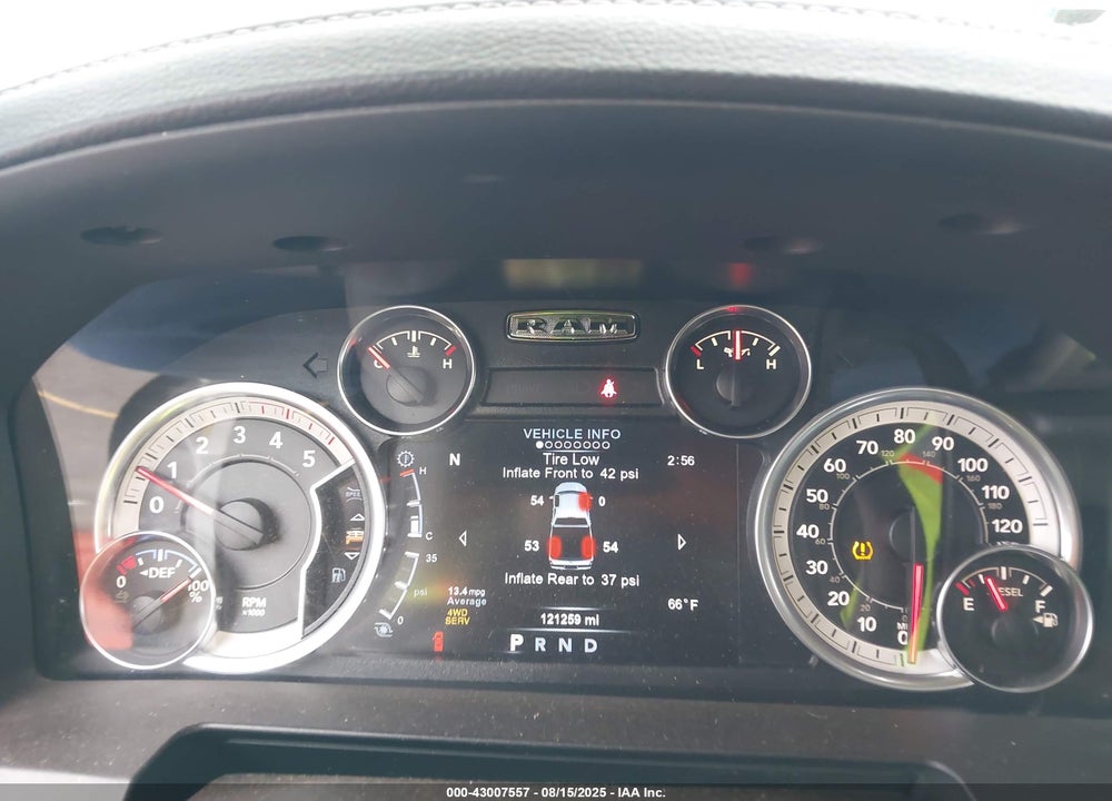 2015 RAM 2500 LAIE VIN: 3C6UR5KLXFG581952