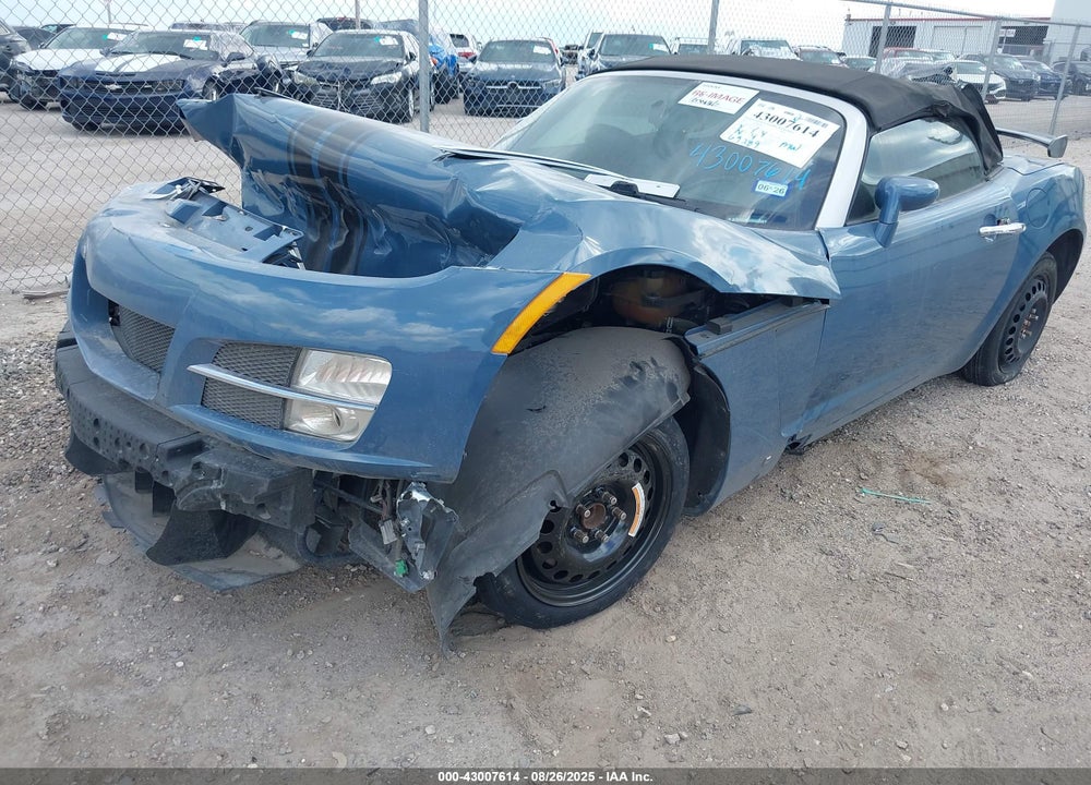 2007 SATURN SKY VIN: 1G8MB35BX7Y121129