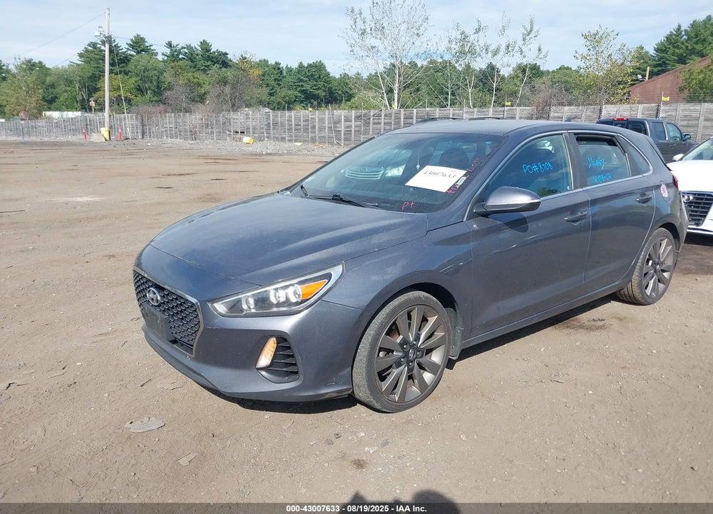 2018 HYUNDAI ELANTRA VIN: KMHH55LCXJU039398