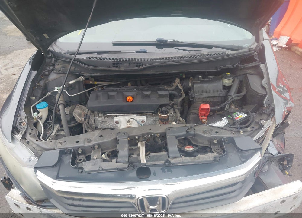 2012 HONDA CIVIC VIN: 2HGFB2F58CH561938