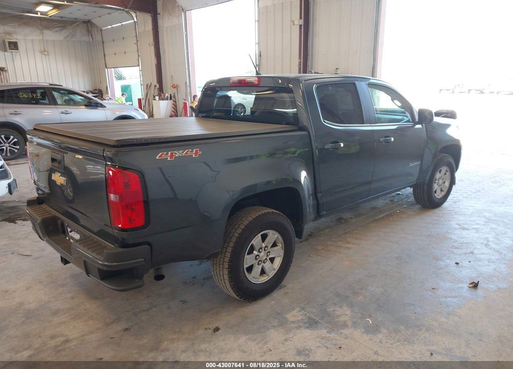 2019 CHEVROLET COLORADO VIN: 1GCGTBEN0K1216806