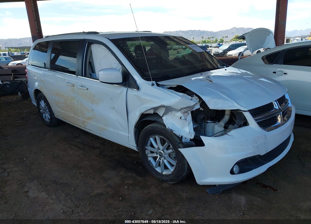 2019 DODGE GRAND CARAVAN SXT VIN: 2C4RDGCG3KR601098