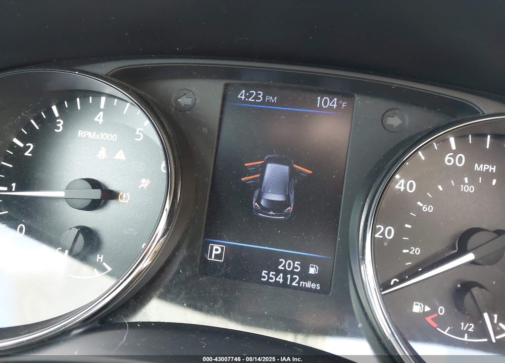 2019 NISSAN ROGUE SV VIN: JN8AT2MT0KW263119