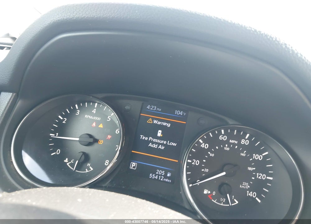 2019 NISSAN ROGUE SV VIN: JN8AT2MT0KW263119