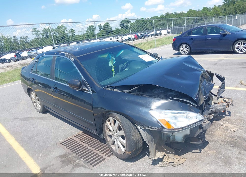 2007 HONDA ACCORD 3.0 EX VIN: 1HGCM66527A090135