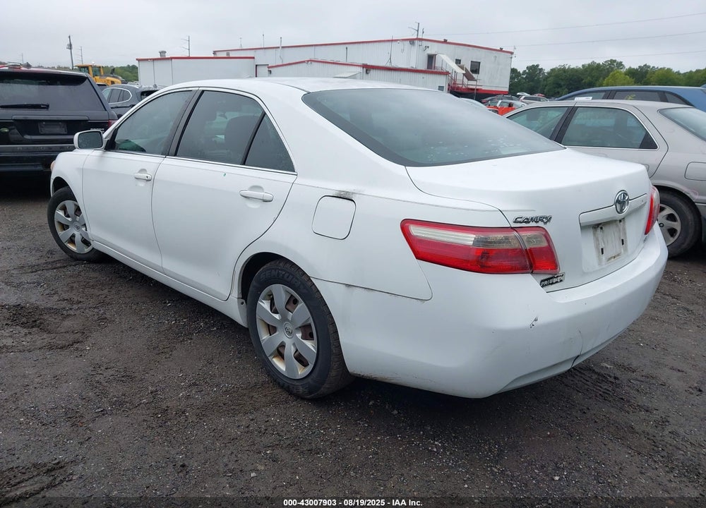 2007 TOYOTA CAMRY LE VIN: 4T1BE46K07U686520