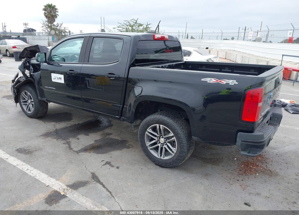 2022 CHEVROLET COLORADO VIN: 1GCGTBENXN1109279