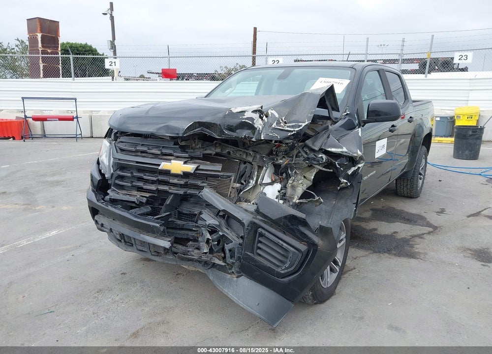 2022 CHEVROLET COLORADO VIN: 1GCGTBENXN1109279