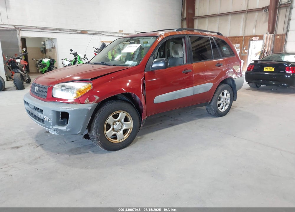 2001 TOYOTA RAV4 VIN: JTEGH20V010005002