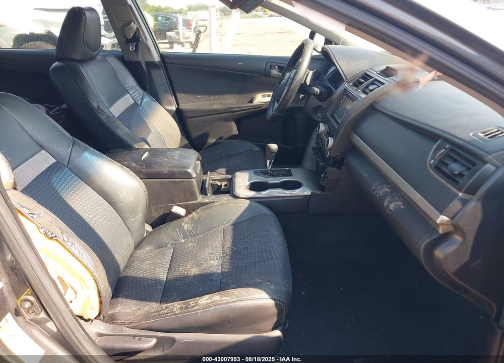 2012 TOYOTA CAMRY VIN: 4T1BF1FK9CU106509