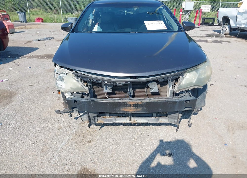 2012 TOYOTA CAMRY VIN: 4T1BF1FK9CU106509