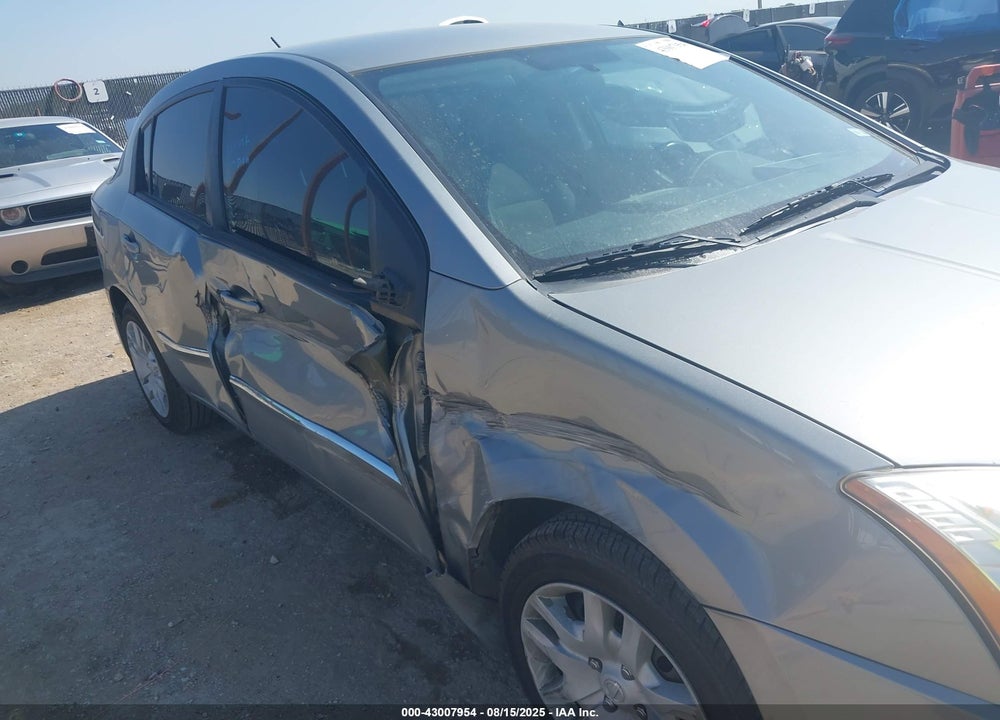 2012 NISSAN SENTRA VIN: 3N1AB6AP6CL741230