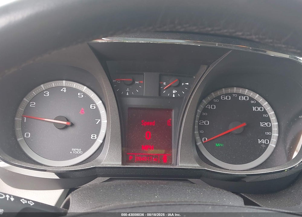2012 GMC TERRAIN VIN: 2GKFLUE52C6208927