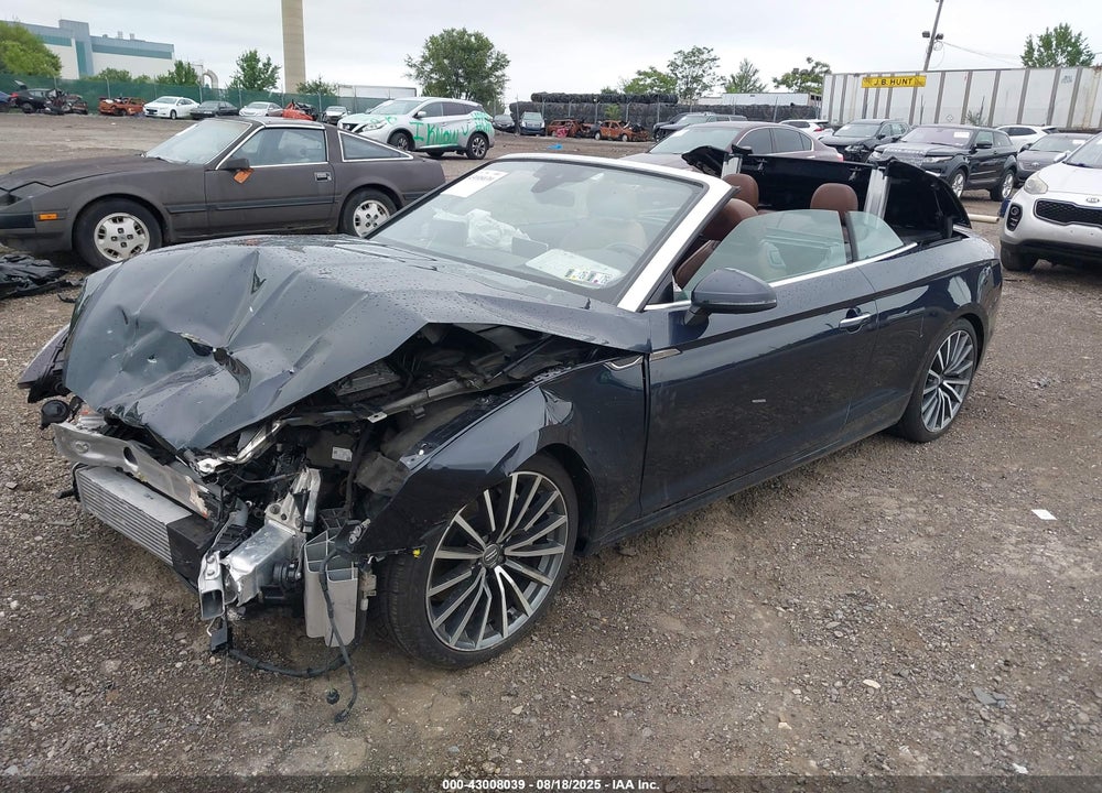 2018 AUDI A5 VIN: WAU2NGF52JN020919
