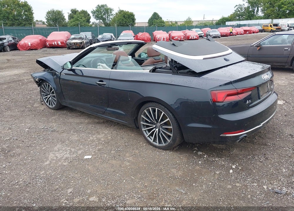2018 AUDI A5 VIN: WAU2NGF52JN020919