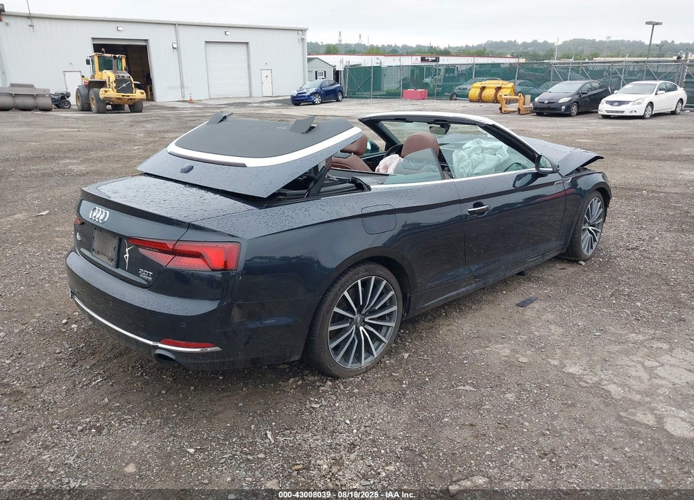 2018 AUDI A5 VIN: WAU2NGF52JN020919
