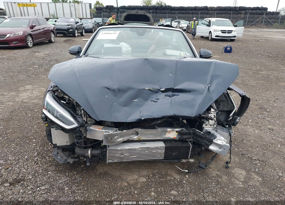 2018 AUDI A5 VIN: WAU2NGF52JN020919