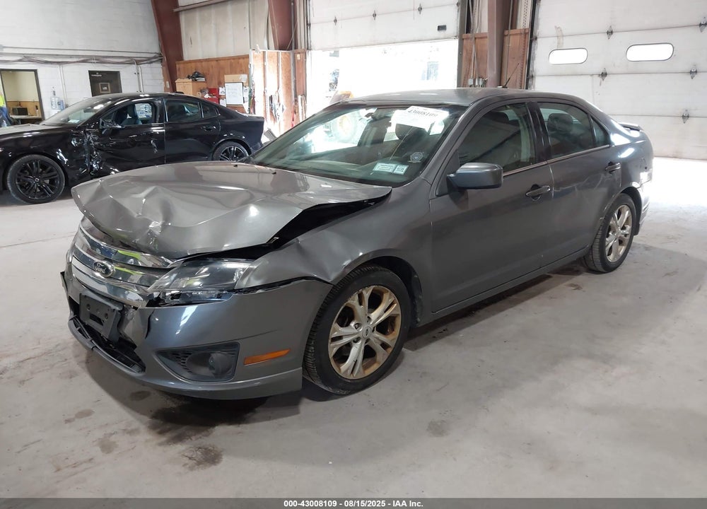 2012 FORD FUSION VIN: 3FAHP0HA4CR425260