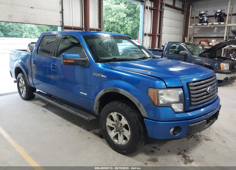 2011 FORD F-150 FX4 VIN: 1FTFW1ETXBFB72344
