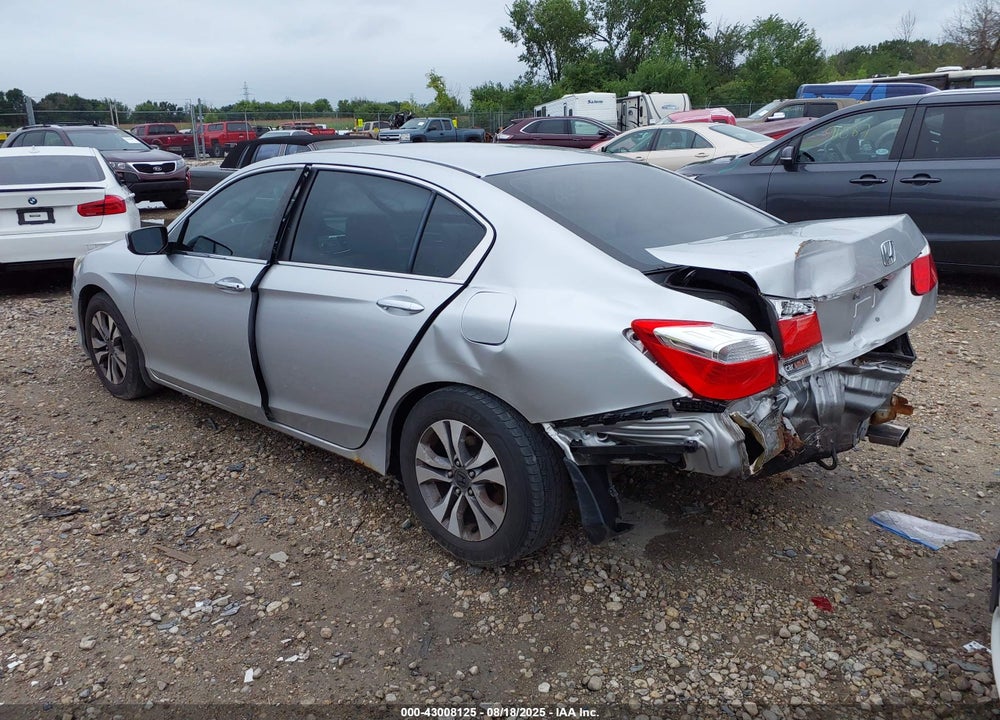 2014 HONDA ACCORD LX VIN: 1HGCR2F36EA083355