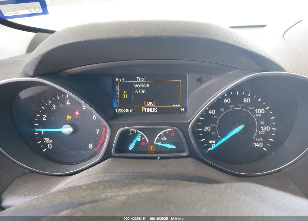 2019 FORD ESCAPE VIN: 1FMCU0F73KUA78981
