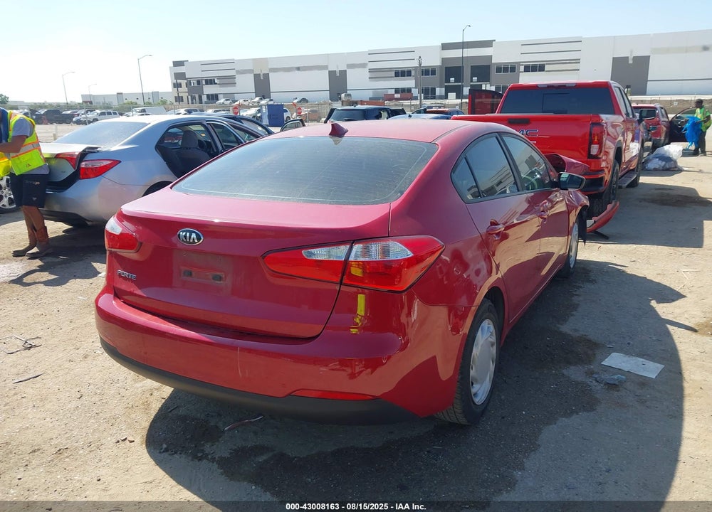 2016 KIA FORTE VIN: KNAFK4A62G5593269