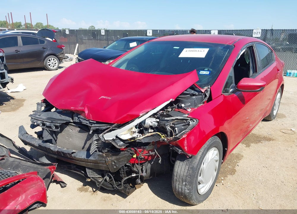 2016 KIA FORTE VIN: KNAFK4A62G5593269