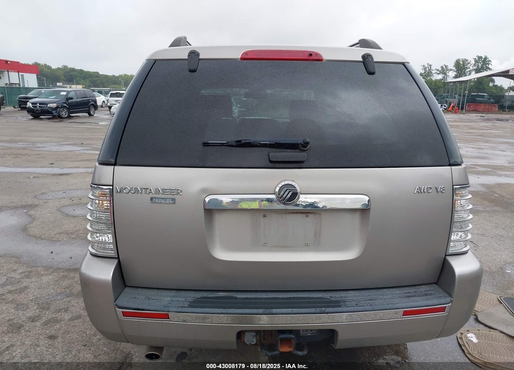 2008 MERCURY MOUNTAINEER PREMIER VIN: 4M2EU48848UJ04016