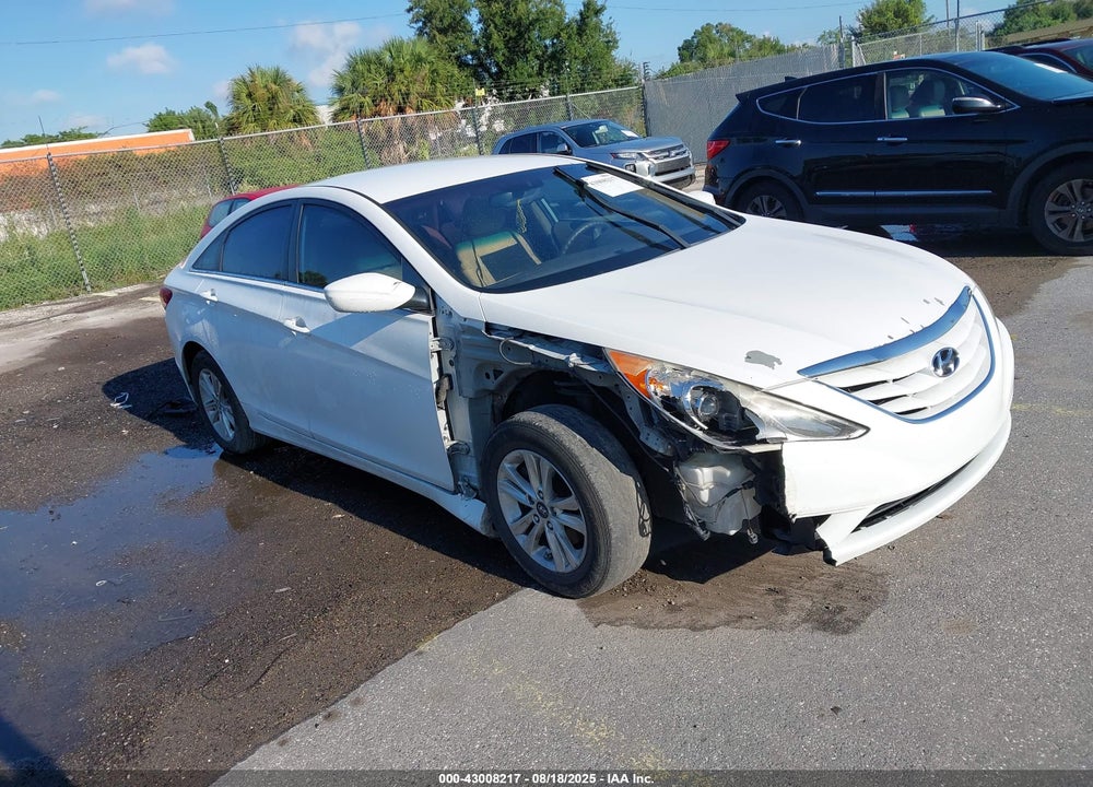 2012 HYUNDAI SONATA GLS VIN: 5NPEB4AC7CH406073