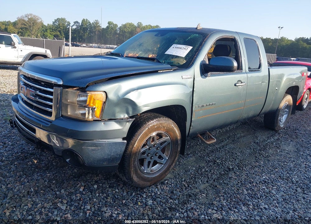 2009 GMC SIERRA 1500 SLE VIN: 1GTEC29J79Z251031