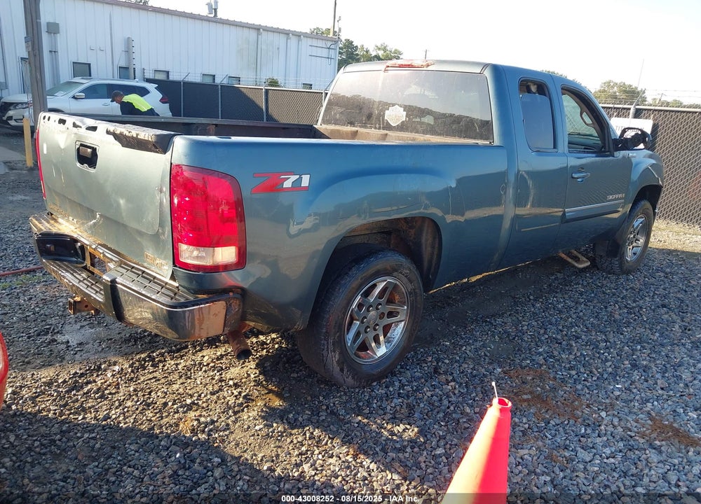 2009 GMC SIERRA 1500 SLE VIN: 1GTEC29J79Z251031