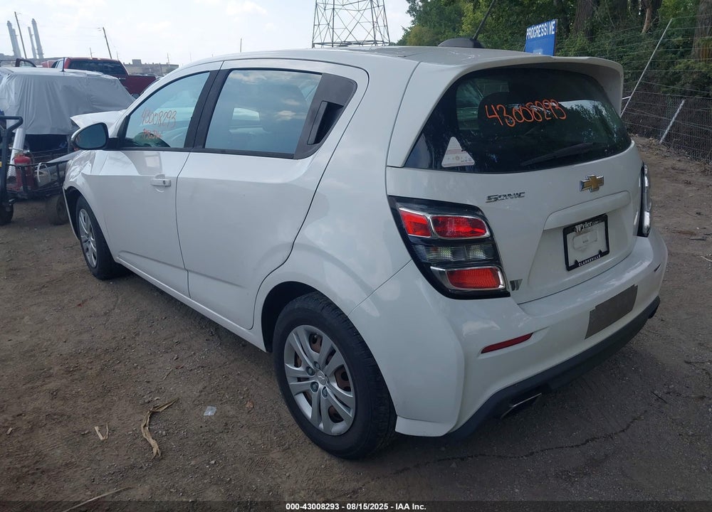 2017 CHEVROLET SONIC VIN: 1G1JG6SH0H4171530