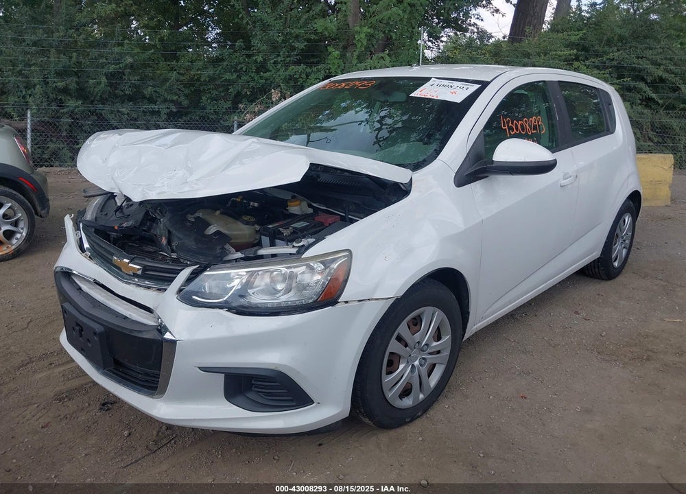 2017 CHEVROLET SONIC VIN: 1G1JG6SH0H4171530