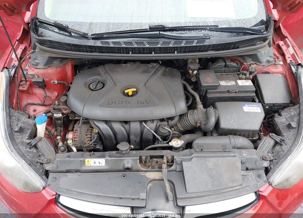 2013 HYUNDAI ELANTRA GLS VIN: KMHDH4AE1DU624394